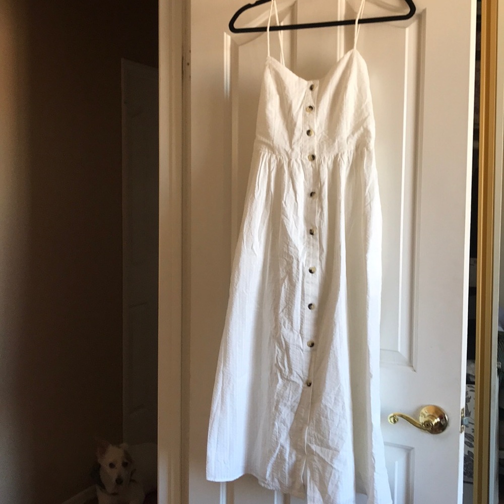 Zara Midi White Dress